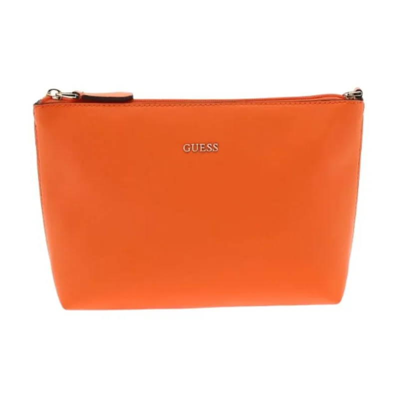 GUESS Polyester Tote Bag Shopping Bag Shoulder Bags Women's Orange-4