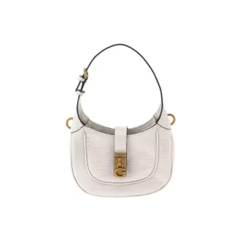 GUESS Synthetic Leather Hobo Man Handbag Mini Women's Slate Color