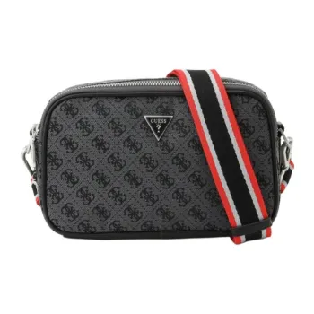 GUESS Polyester Camera Bags Shoulder Bags Medium Size Men's Black