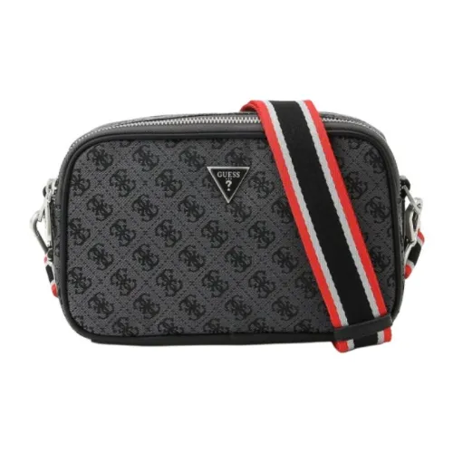 GUESS Polyester Camera Bags Shoulder Bags Medium Size Men's Black