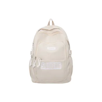 OURFUN Oxford Backpack Unisex White/Black/Purple/Yellow/Green