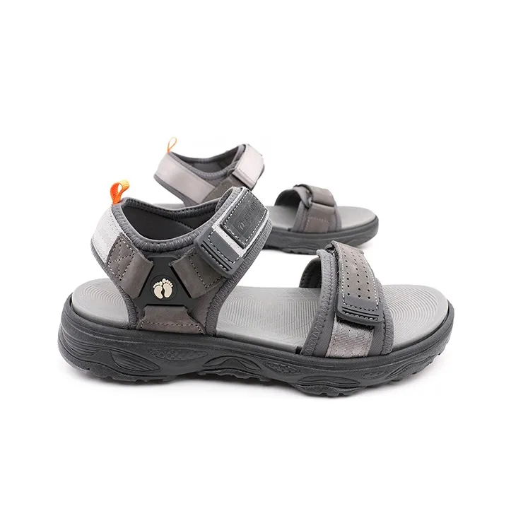 HANG TEN Beach Sandals Men Black/Gray-10