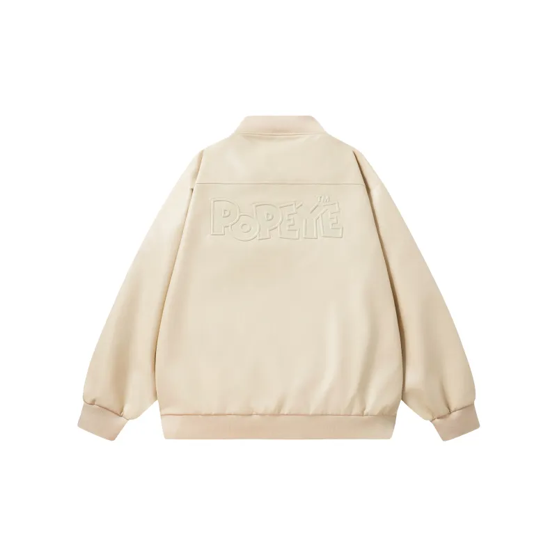 POPEYE Flight Jackets & Coats Leather Jacket Unisex-5