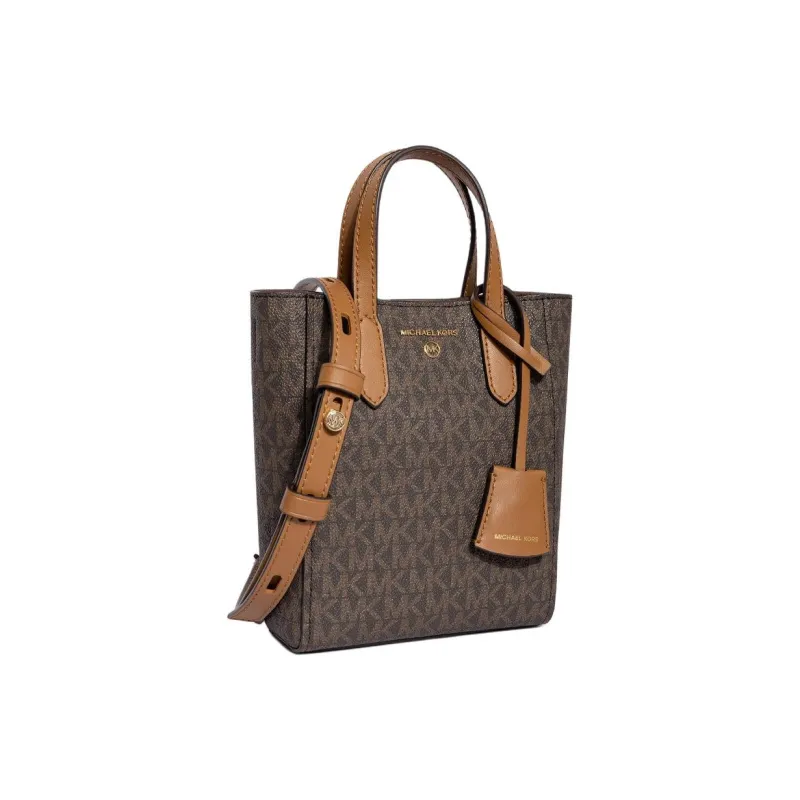 MICHAEL KORS Polyurethane Shoulder Bag Crossbody Bag Extra Small Women's Brown & Walnut-3