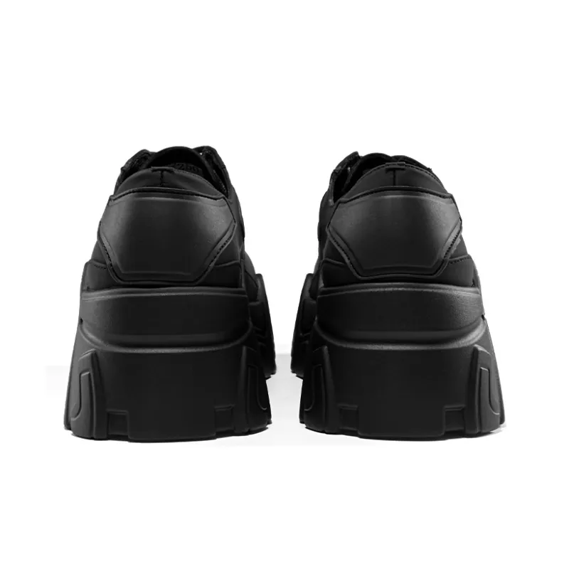 H8 Men's Casual Shoes Men Low Top Black-2
