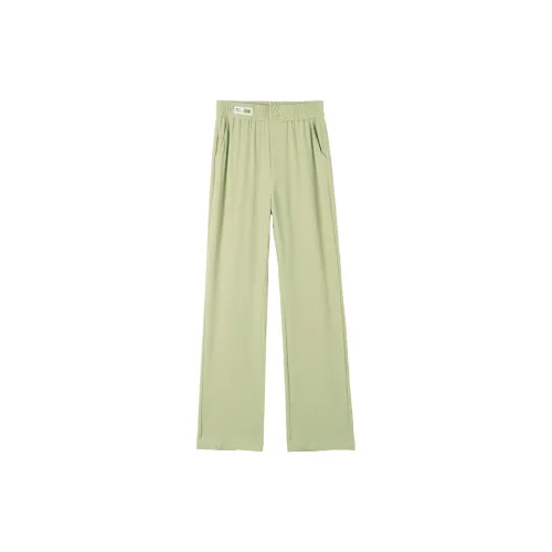 MITUAN Casual Pants Women's Mustard Green