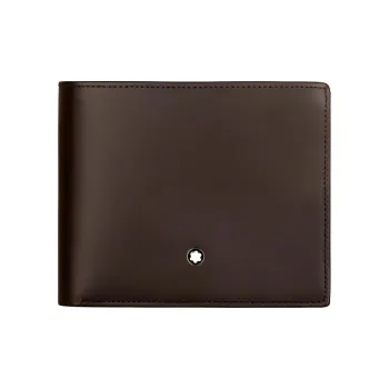 MONTBLANC Leather Wallet Men's Brown