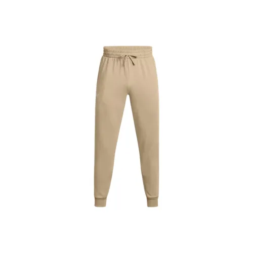 Under Armour Rival Fleece Knitted Sweatpants Men Khaki