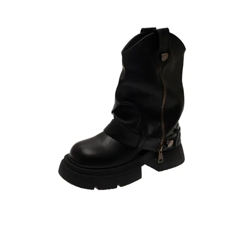 SHUXI Ankle Boots Women's