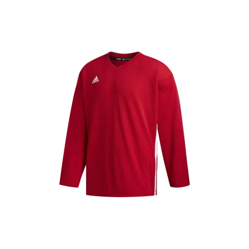 Adidas T-Shirts Men Canadian Red