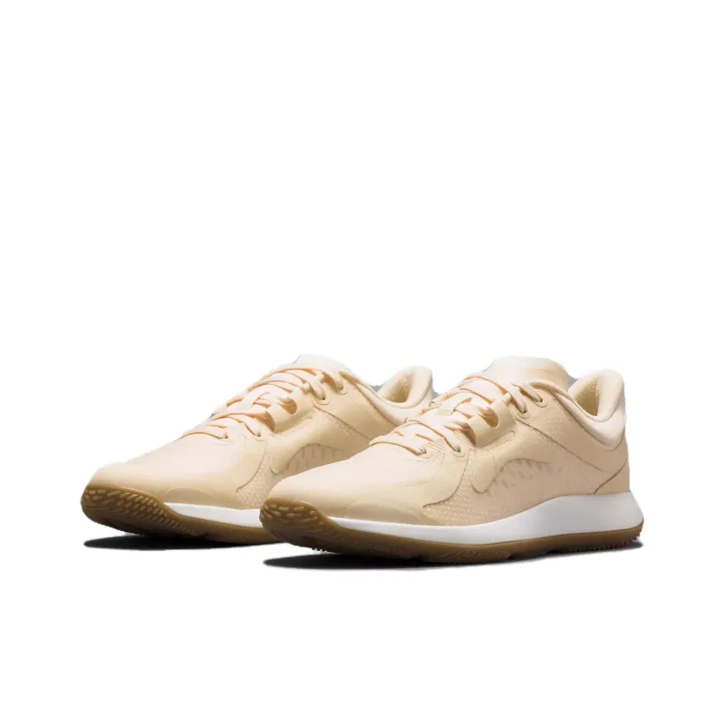 Lululemon Strongfeel Anti Slip Wear Resistant Low Top Running Shoes Women's Light Yellow-2
