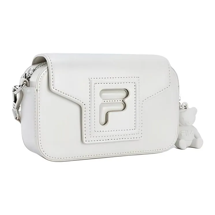 FILA Polyurethane With Synthetic Leather Crossbody Bag, Shoulder Bag Mini Women's Moonlight Gray-2