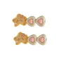 Heart Star 1 Pair