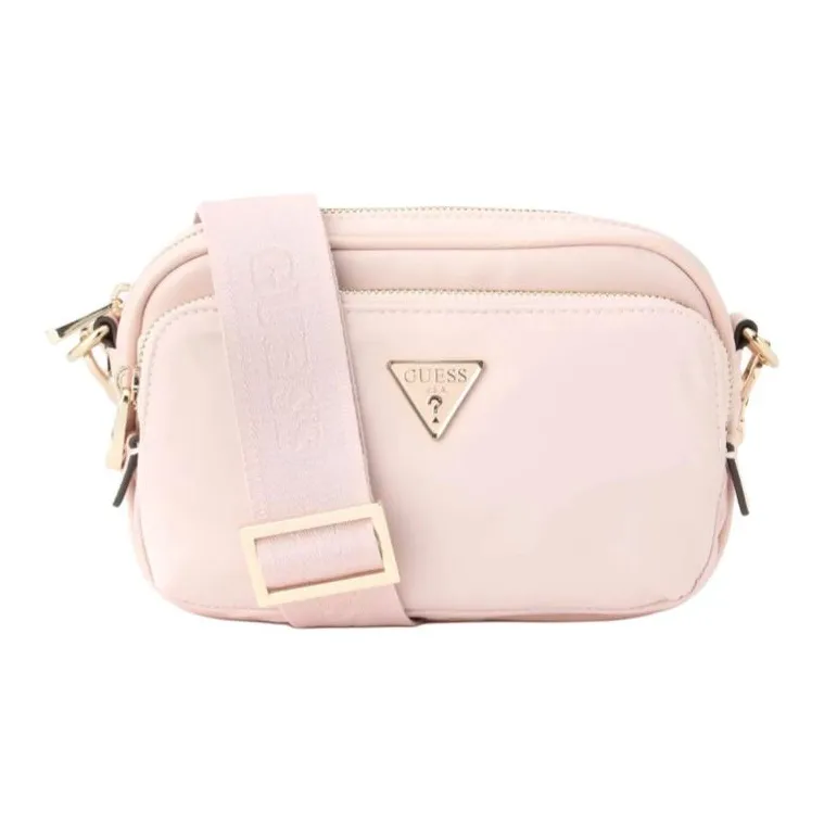 GUESS Polyester Camera Bag Shoulder Bag Crossbody Bag Women's Pink-0