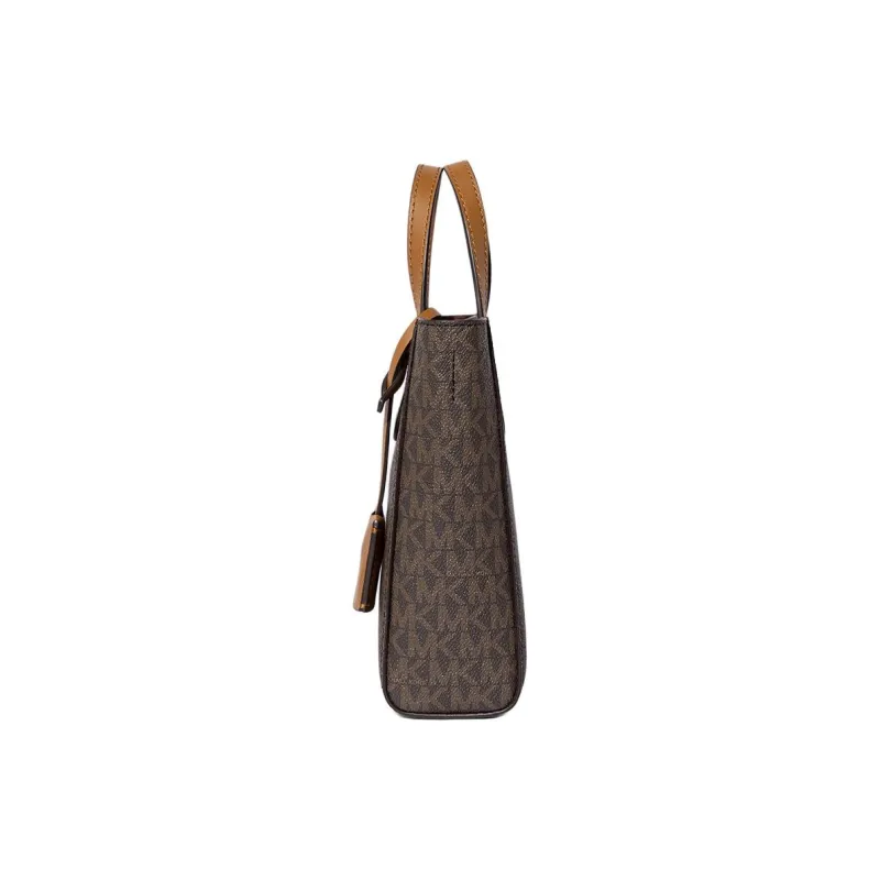 MICHAEL KORS Polyurethane Shoulder Bag Crossbody Bag Extra Small Women's Brown & Walnut-6