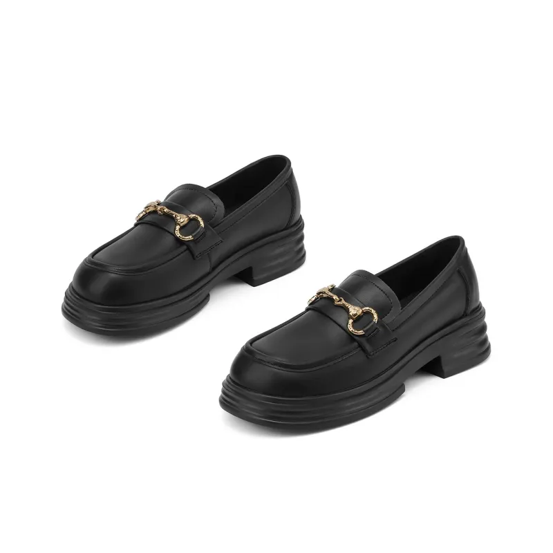 KEKAFU Loafers Women's Black-3
