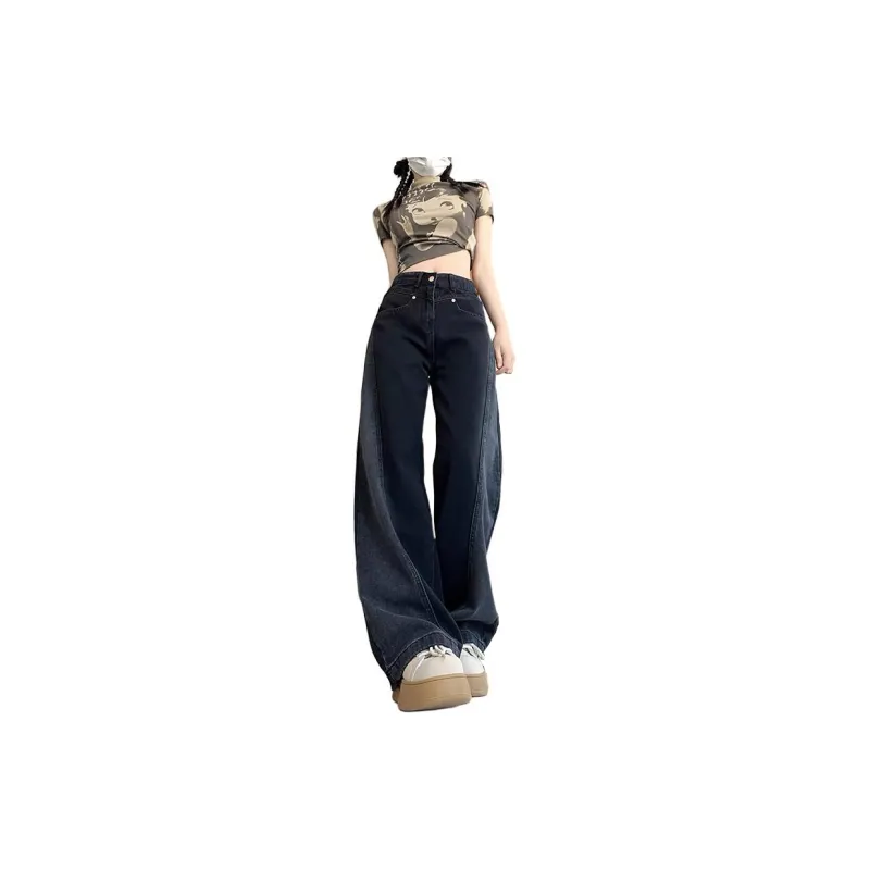 MGXEK Jeans Unisex Black Gray-3