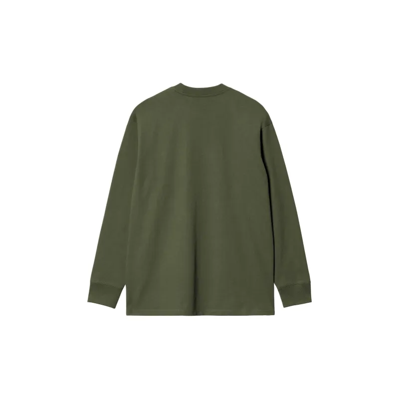 Carhartt WIP American Script T Shirt T Shirt Men's Green-1
