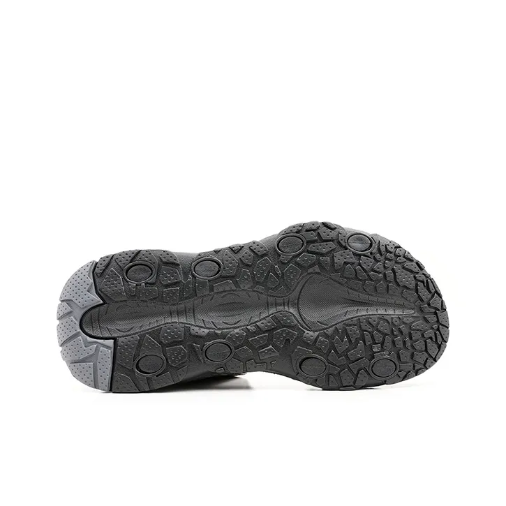 HANG TEN Beach Sandals Men Black/Gray-11