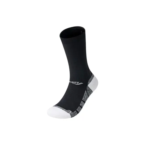 Saucony Knee-High Socks Unisex 1 Pack Jet Black