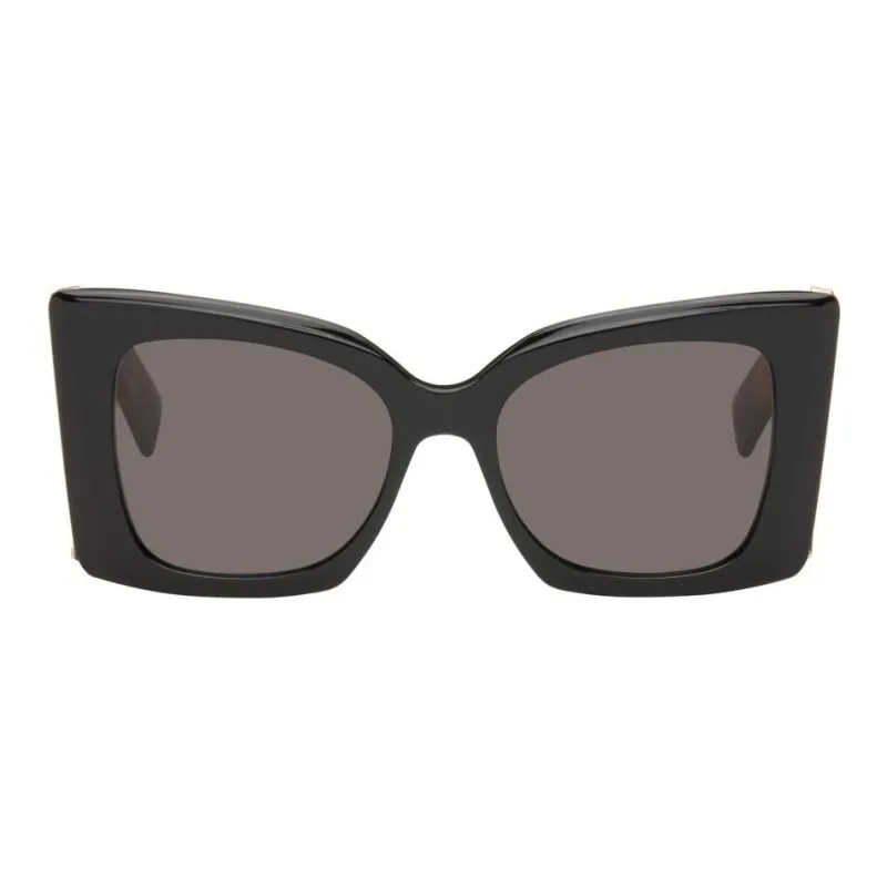 SAINT LAURENT Acetate Butterfly Sunglasses Unisex Black-0