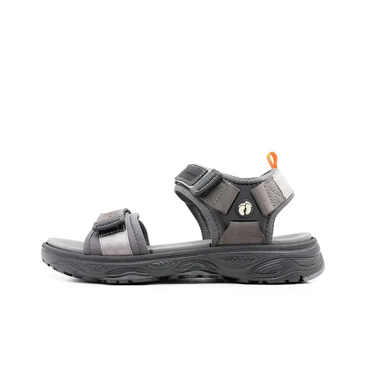 HANG TEN Beach Sandals Men Black/Gray-6