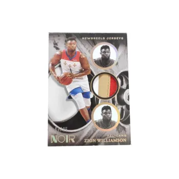 PANINI 2020 21 Zion Williamson Patch Material 25 Card Set Pelican Star Card Access Pass Sports Cards 1 Pc