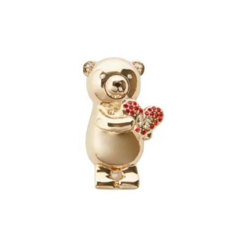 MaxMara Brass Brooches Women's Gold