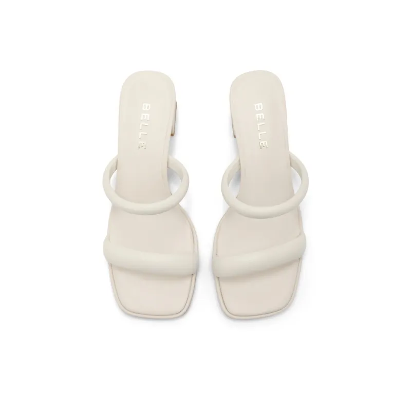 BELLE Rubber Sole Abrasion-Resistant Slide Slippers 5.5cm Women's-6
