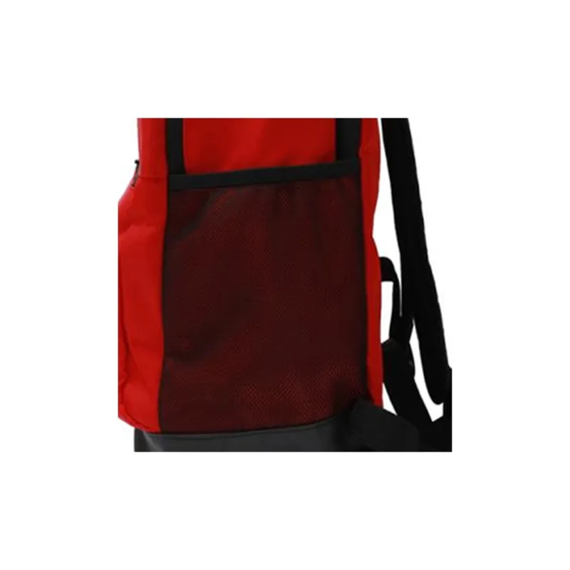 Adidas Polyester Backpack Regular Unisex Black Red-4