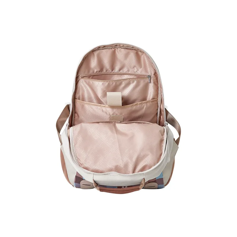Miffy Fabric Backpack Women's Khaki/Pink-6