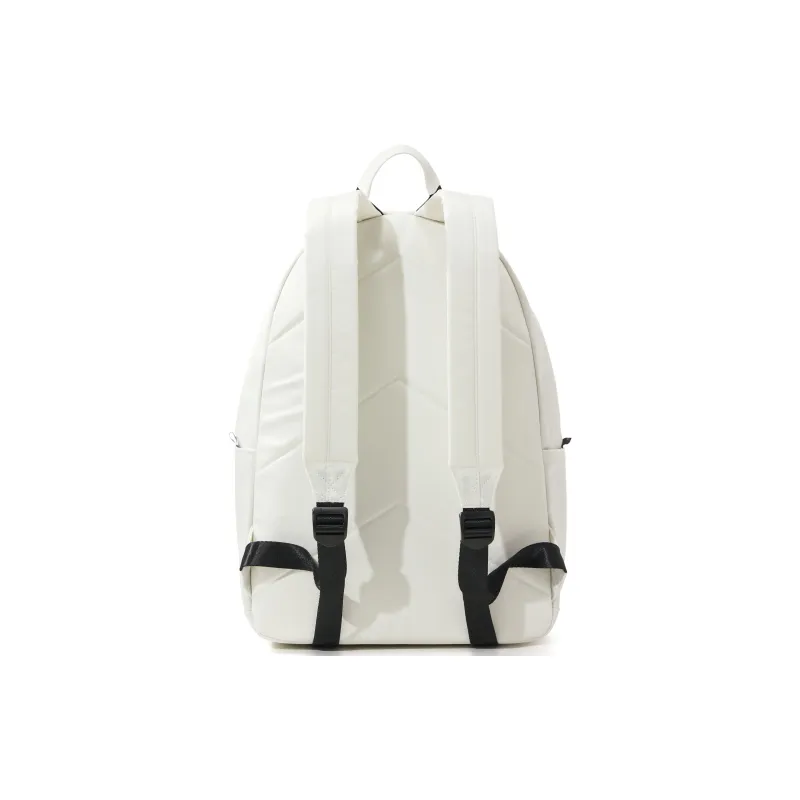 WONHOX Fabric Laptop Backpack Regular Unisex Black/White-11
