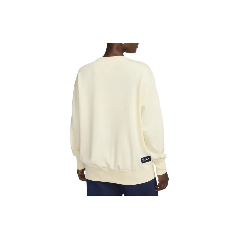 Nike Paris Saint Germain Phoenix Fleece Women's Nike Soccer Oversized Crew Neck Sweatshirt-1