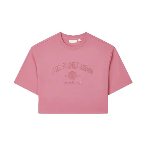FILA T-Shirts Women's Jade Red
