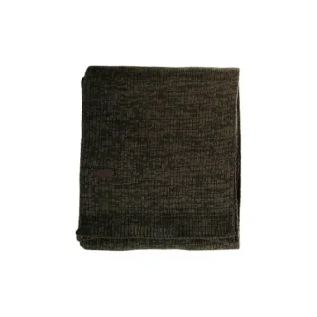 BARBOUR Acrylic Silk Scarves Men's Gray