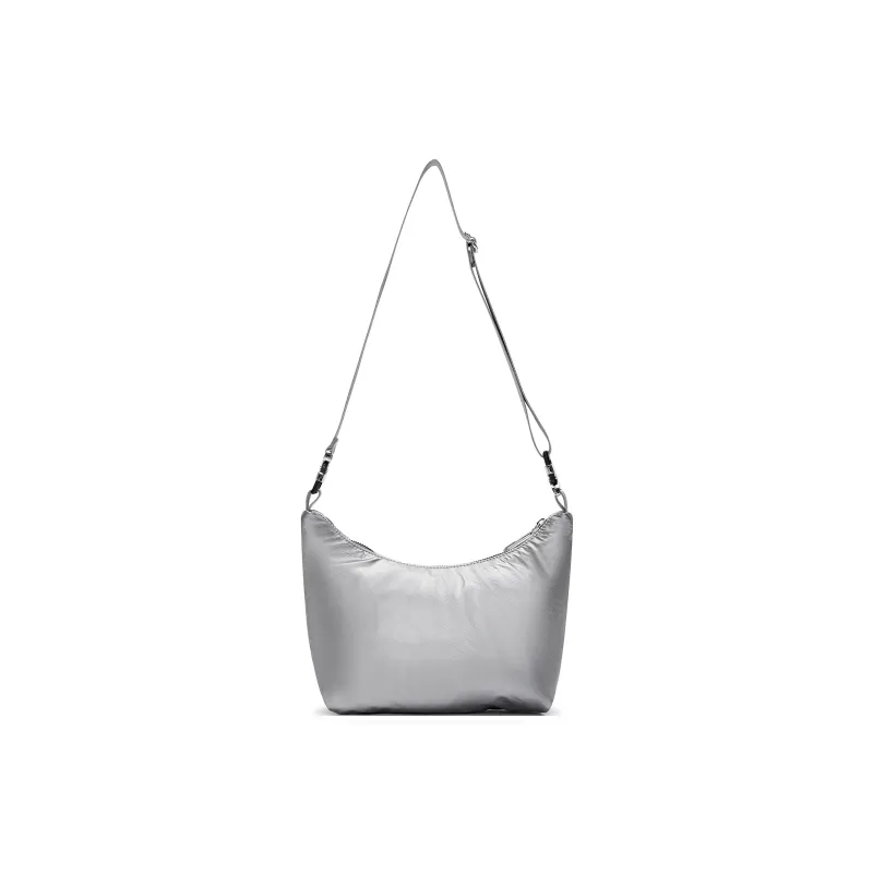 Champion Fabric Shoulder Bag Regular Unisex Silver/Medium Gray/Black/Light Blue-20