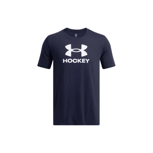 Under Armour T-Shirts Men Midnight Blue/Modern Grey