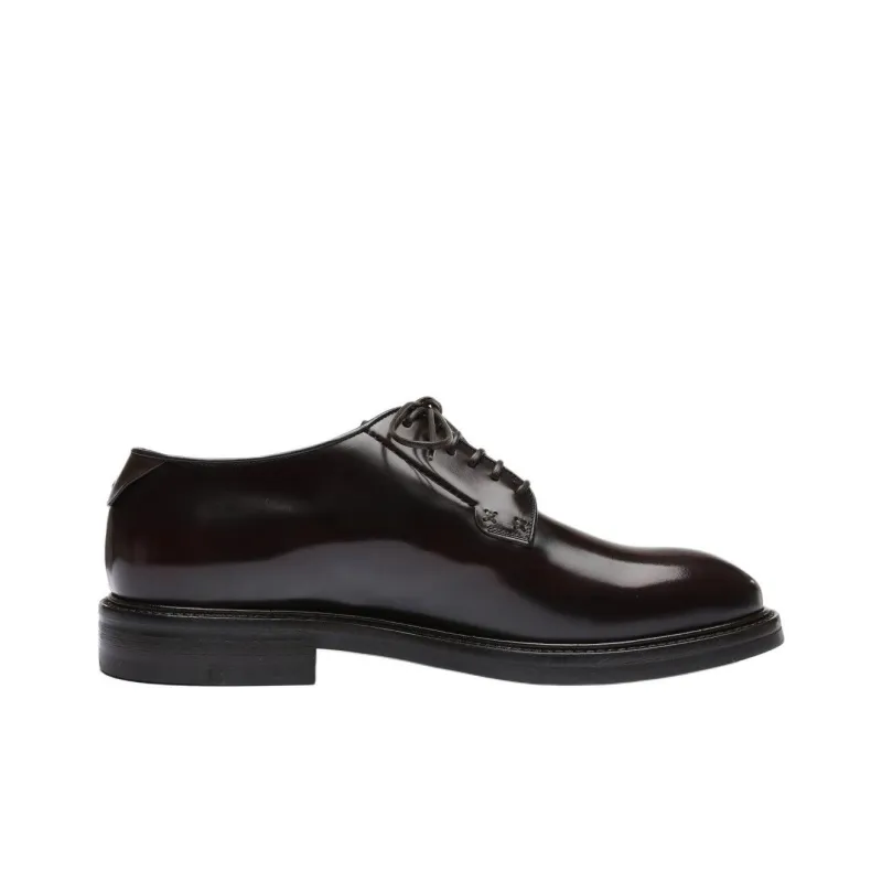 Silvano Sassetti Pascoli Dress Shoes Men's Dark Brown-1