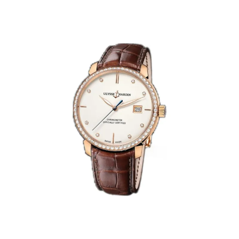 ULYSSE NARDIN Men Gilt Collection Watch-0