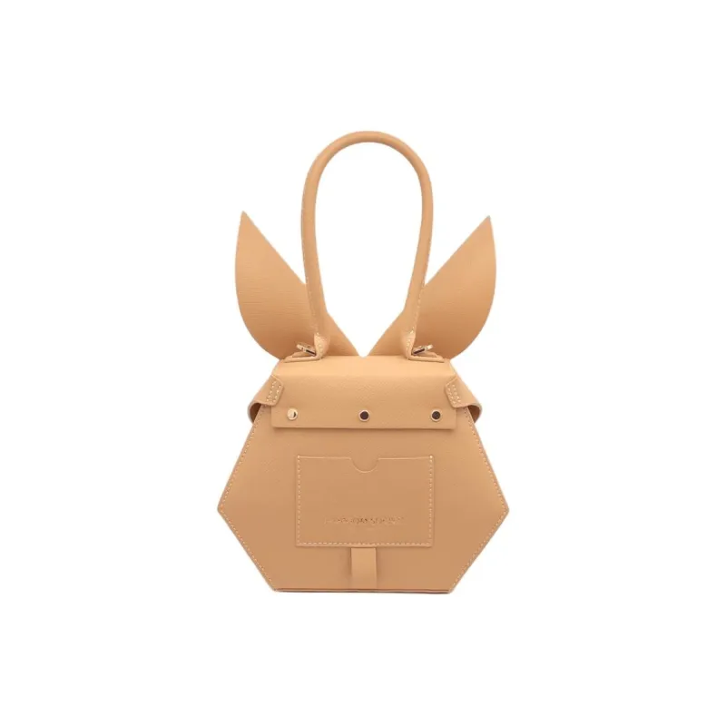 BEDROOM SOCIETE BEDRU：M SCSJETE Calfskin Shoulder Bag Crossbody Bag Handbag Women's Brown-4