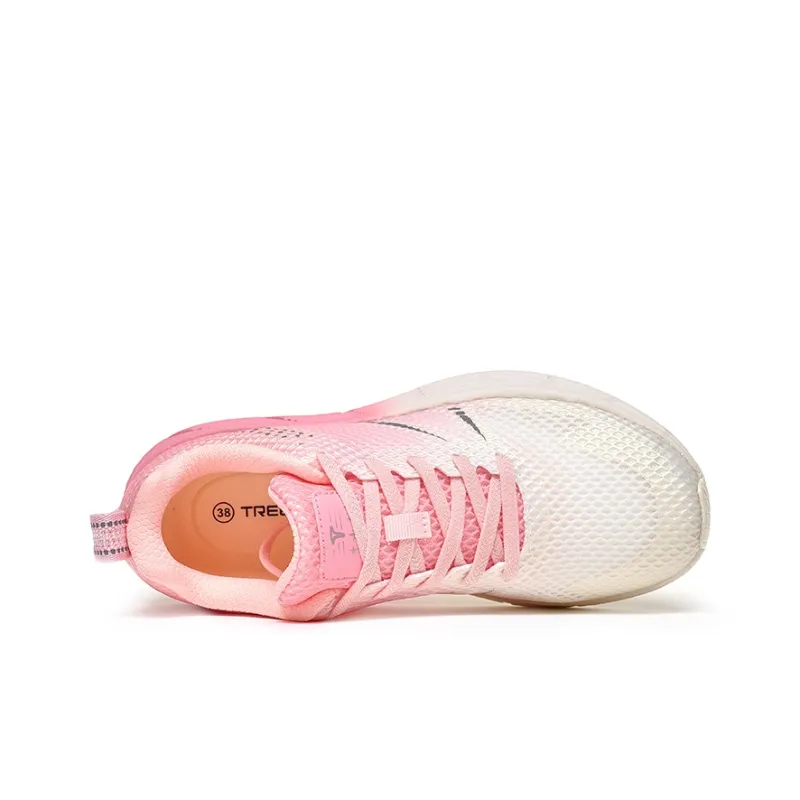 TREEPERI Running Shoes Unisex Low Top White-2