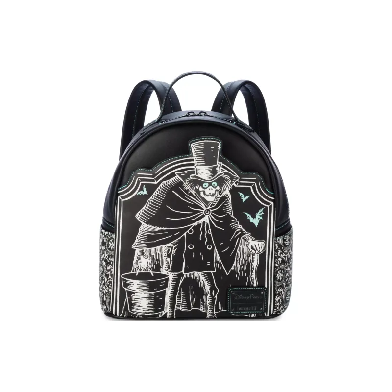 Disney Polyurethane Backpack Mini Unisex Black-0