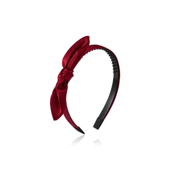 DODOGOGO Headbands Women's Burgundy Black