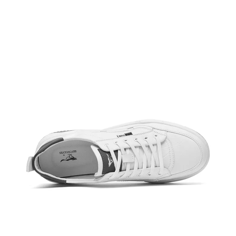 SEPTWOLVES Height-Enhancing Wear-Resistant Lightweight Low-Top Skateboard Shoes Men's-4