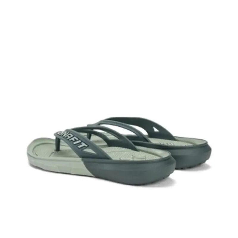 DYNAFIT Podium Recovery Footwear Unise Abrasion-Resistant Slip-Resistant Flip Flops Unisex Green-2