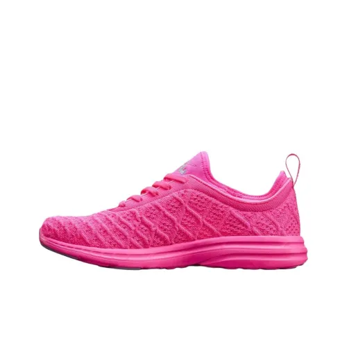 APL ATHLETIC PROPULSION LABS Running Shoes Women's Low-Top Dragon Fruit Red