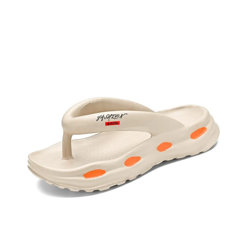 CariteSport EVA Quiet Odor Resistant Abrasion Resistant Slip Resistant Quick Drying Flip Flops Men's-18