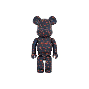 BE@RBRICK MUVEIL 'Strawberry Pattern' 1000%
