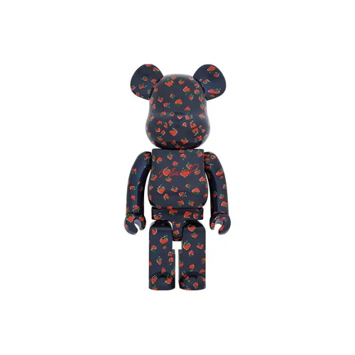 BE@RBRICK MUVEIL 'Strawberry Pattern' 1000%
