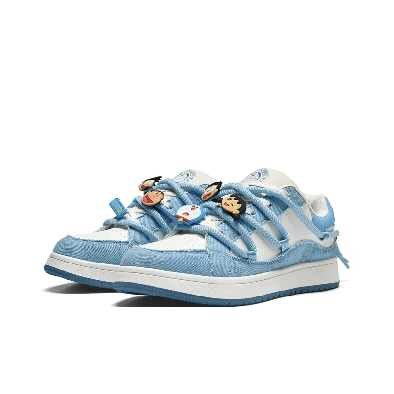 DoraemonA Box Limited Edition Puffy Shoes Low-Top Skateboard Shoes Unisex-263